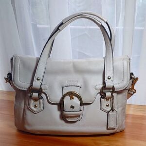 Vintage Coach Leather Satchel/ Crossbody